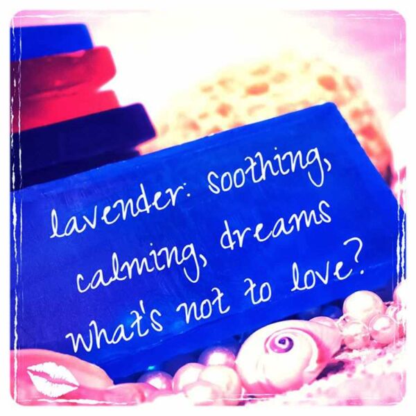 Love lavender soap